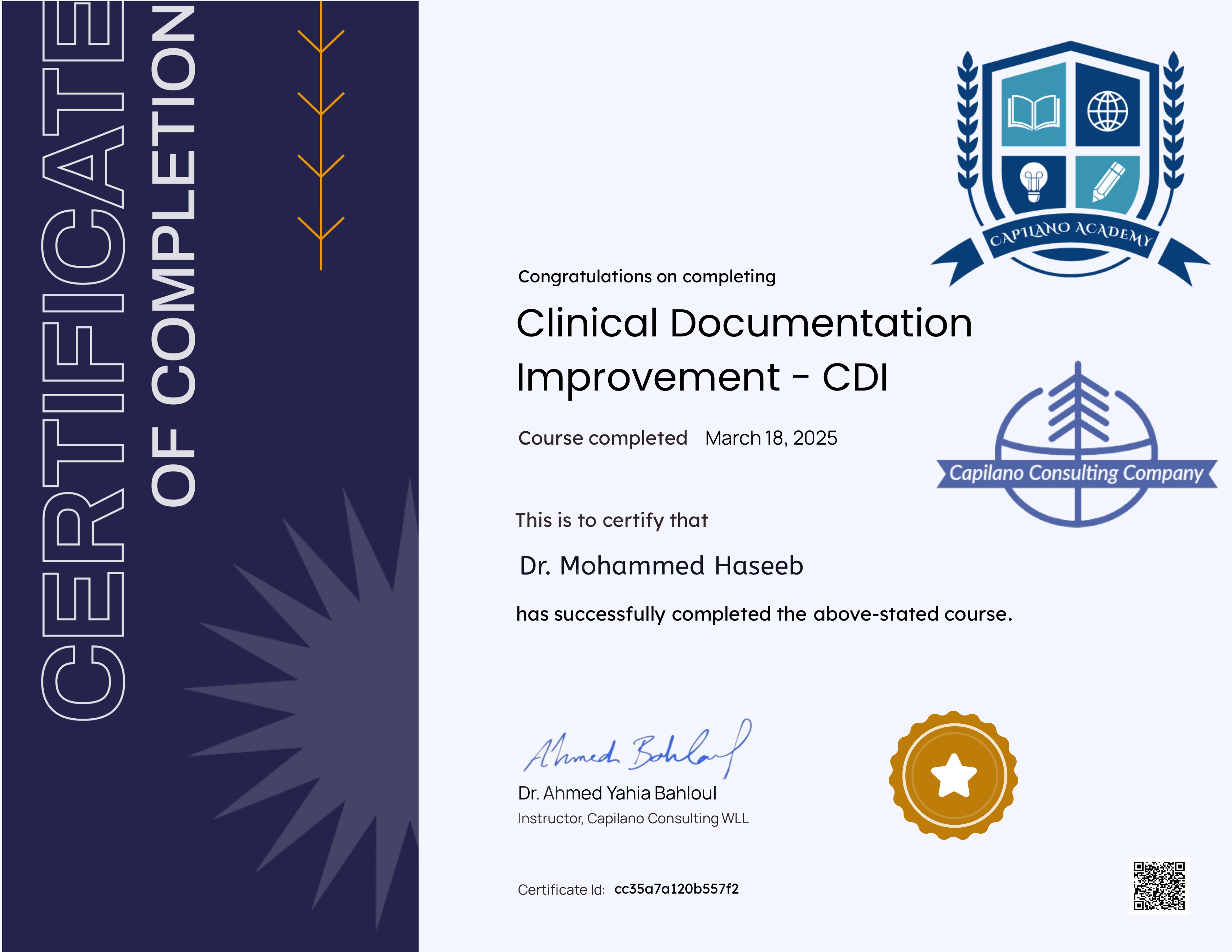 Clinical Documentation Improvement - CDI